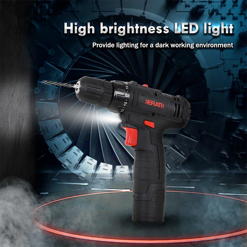 Taladro Destornillador Inalambrico 50 Piezas