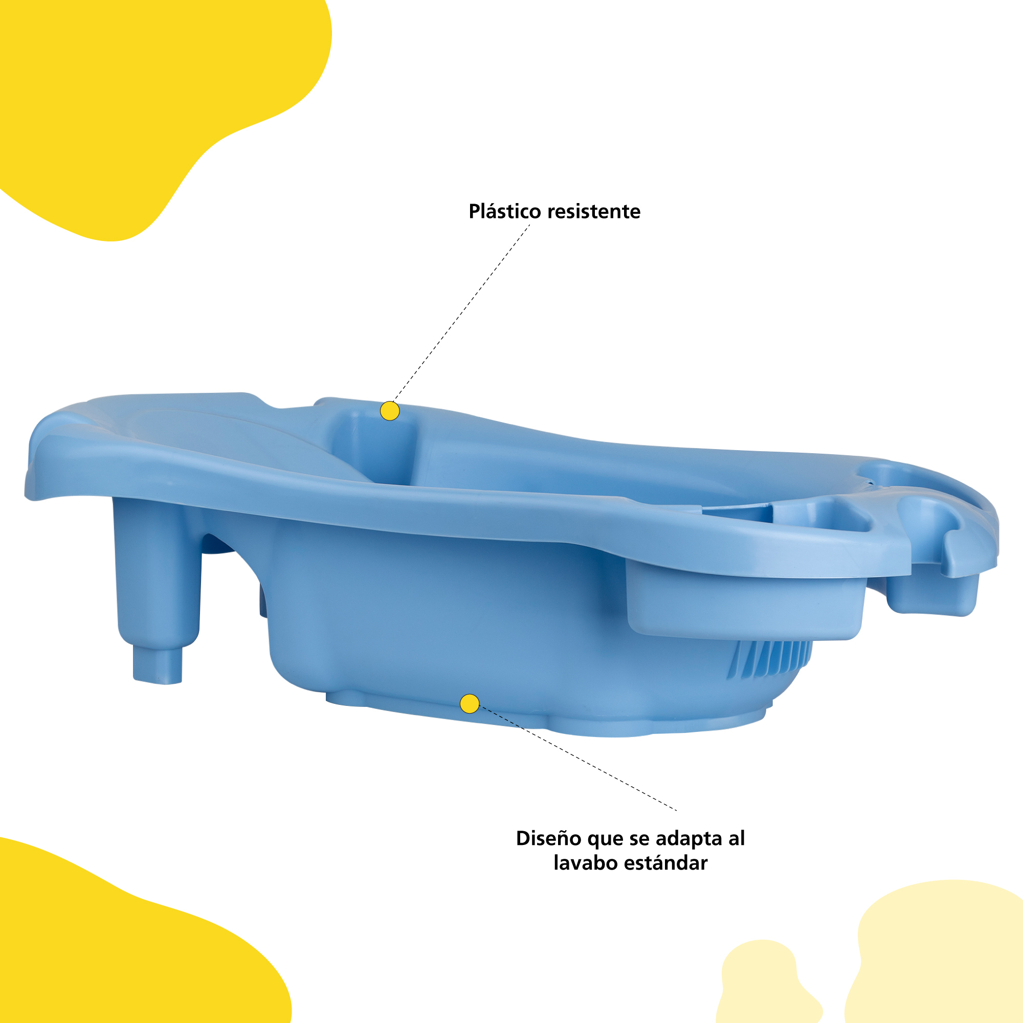 Bañera Happy Azul cielo