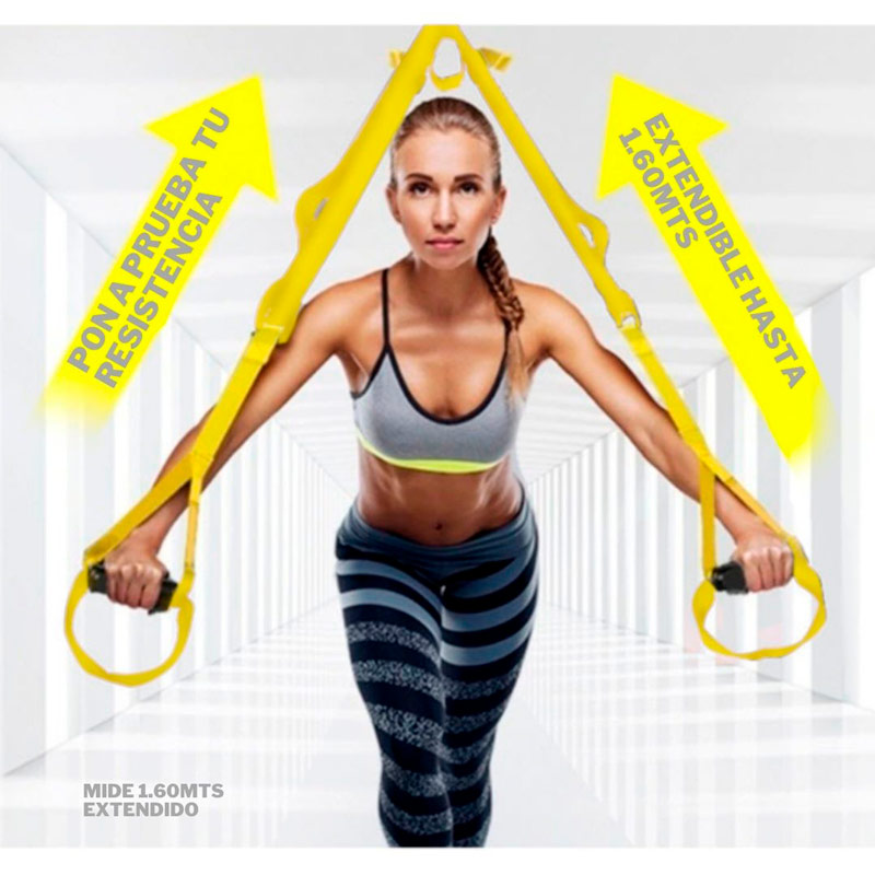 Sistema De Suspension Trx Crossfit Entrenamiento Gym P3-4