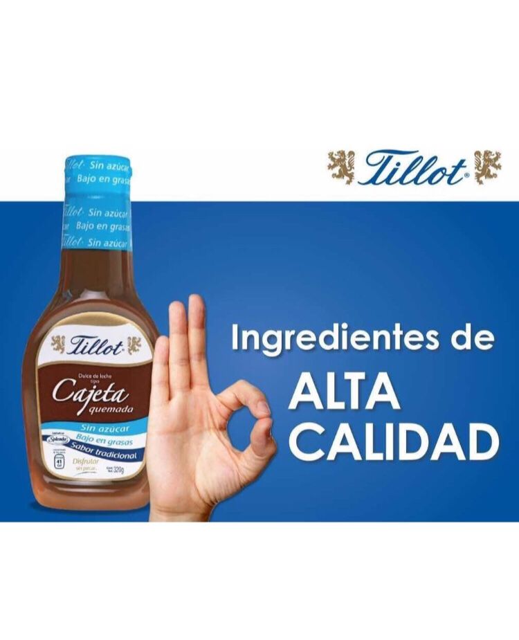 Cajeta Sin Azúcar Tillot Baja En Grasa 320g | Sugar Free