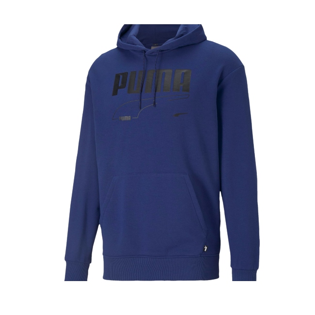 SUDADERA PUMA REBEL HOODIE AZUL/HOMBRE 585742-12