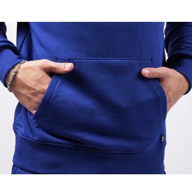 SUDADERA PUMA REBEL HOODIE AZUL/HOMBRE 585742-12