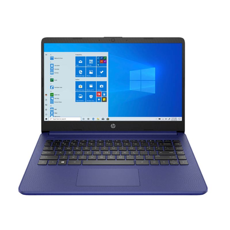 HP 14" Intel Celeron N4020 4GB RAM 64GB eMMC Windows 10 Azul 