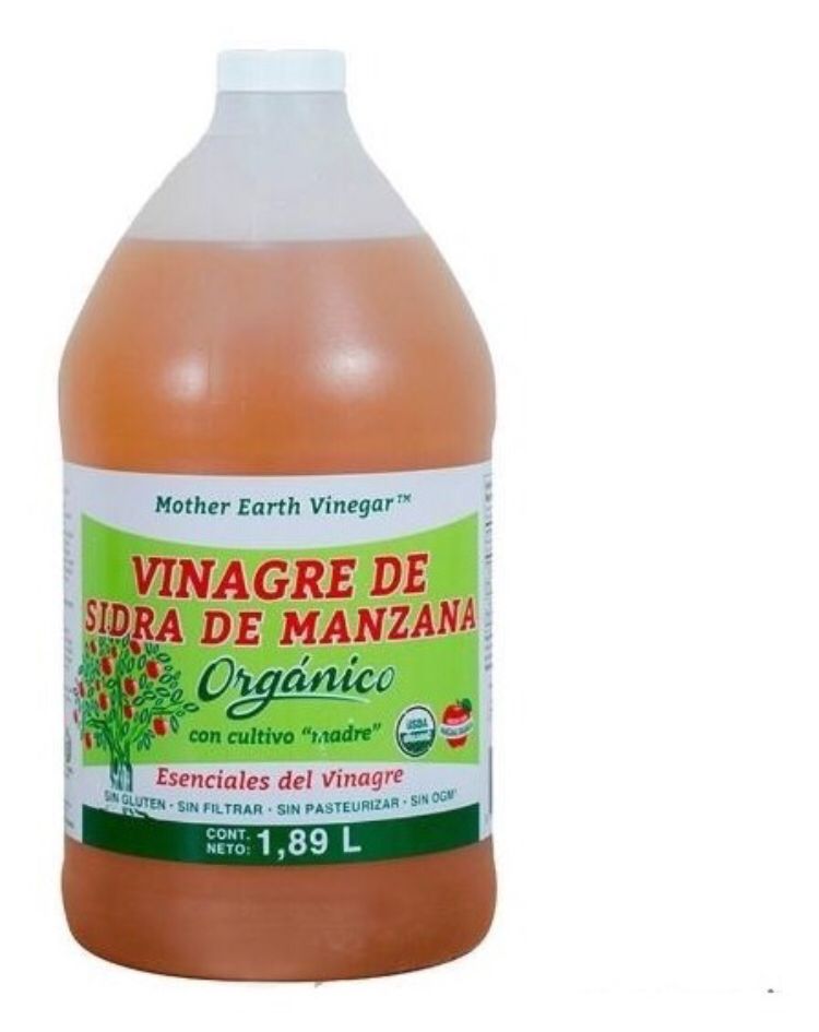 Vinagre De Sidra De Manzana Orgánico Mother Earth 1.89lt