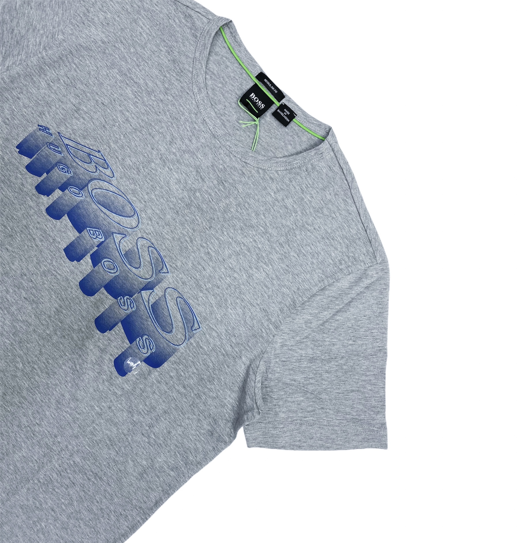 Playera Hugo Boss Color Gris Para Hombre