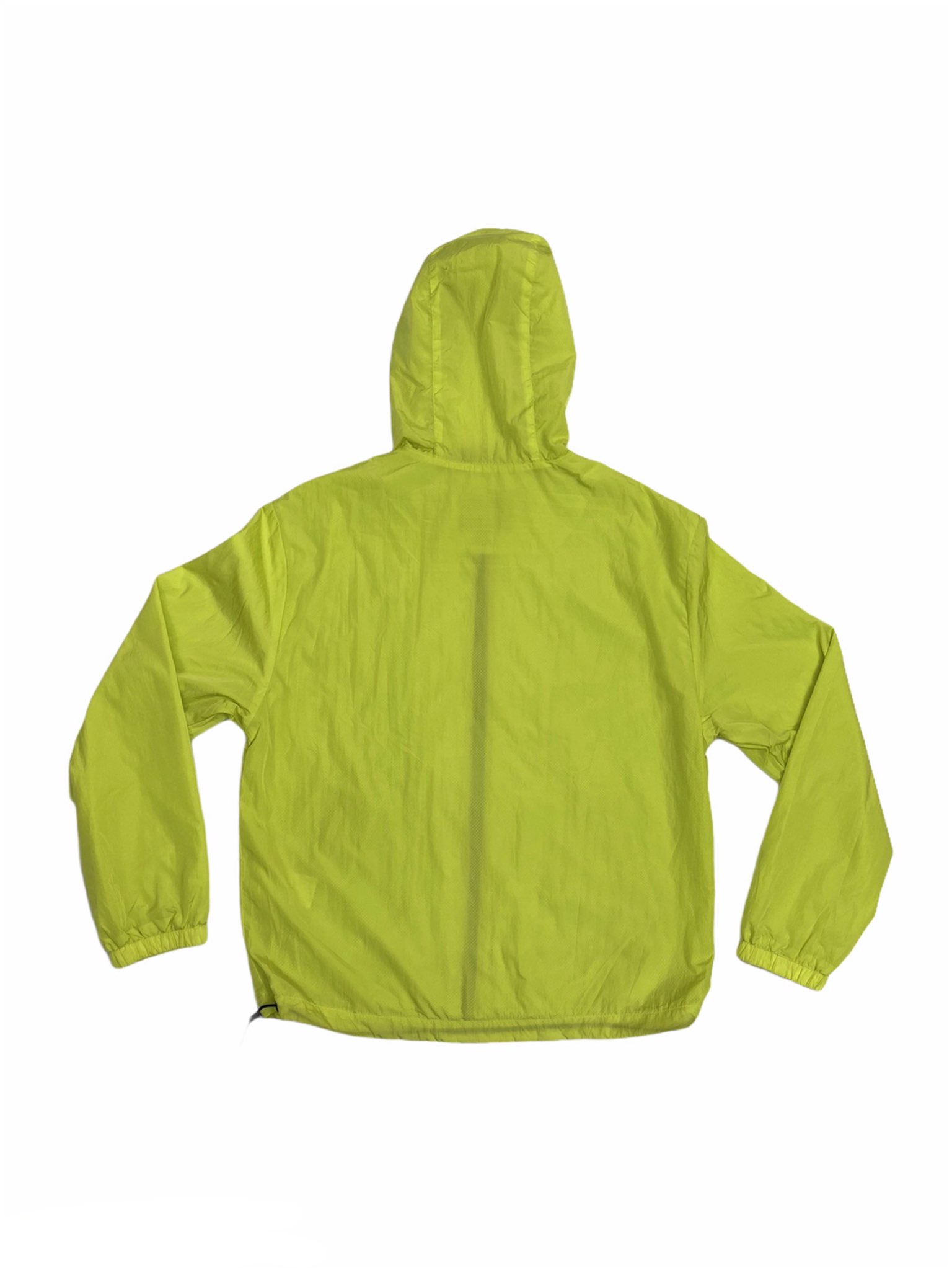 Chamarra Calvin Klein Rompevientos Color Amarillo Fosforescente Unisex 