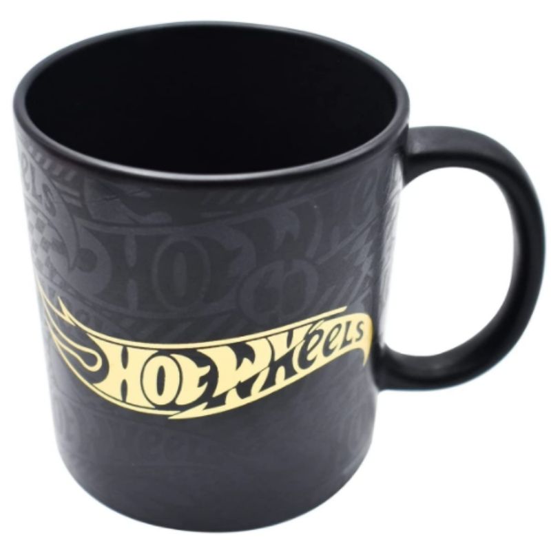 Fun Kids 1738-192 Taza para Café Tarro de Cerámica de Hot Wheels Original Colección 340 ml