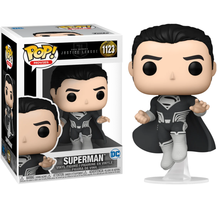 Preventa Funko Pop DC: Zack Snyder's Justice League - Superman Traje Negro
