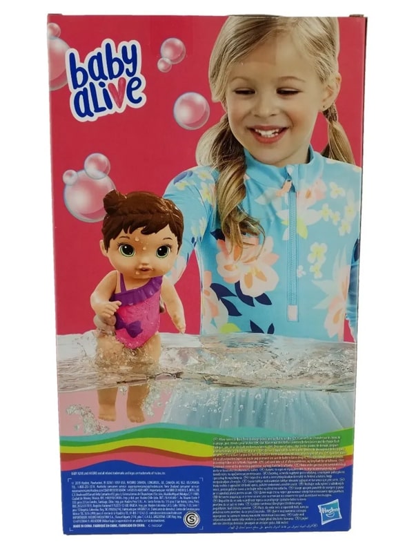 Baby Alive Chapoteos Y Abrazos Castaña Hasbro