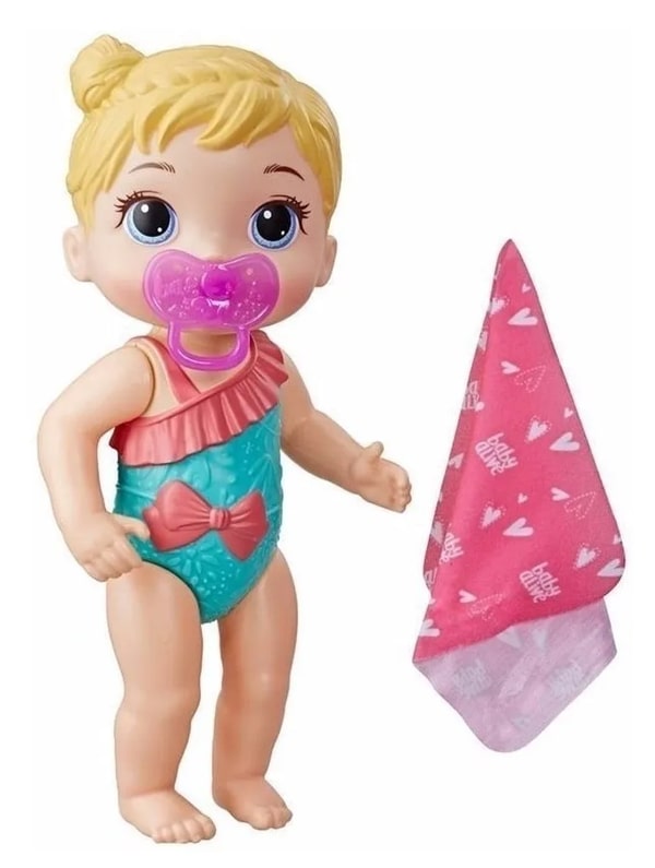 Baby Alive Chapoteos Y Abrazos Rubia Hasbro