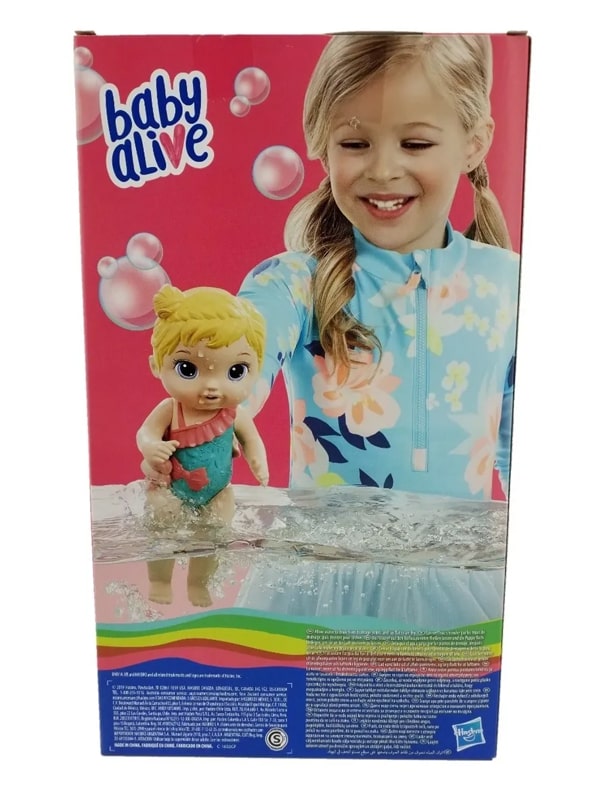 Baby Alive Chapoteos Y Abrazos Rubia Hasbro