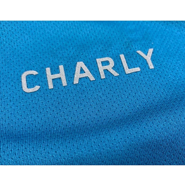 PLAYERA DAMA CHARLY FITNESS AZUL PETROLEO 