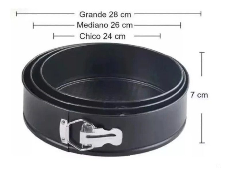 Molde Desmontable Decorado Set 3 Pzs Pastel Pan Repostería Molde Decorado de Cupcake