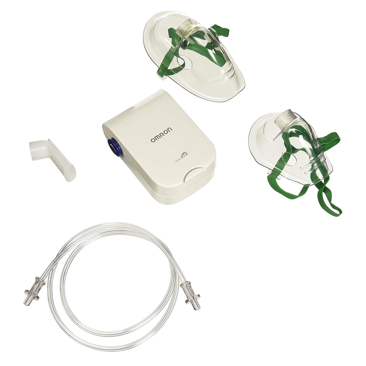 Nebulizador de Compresor Niños y Adultos Omron NE- C803 CST - Blanco