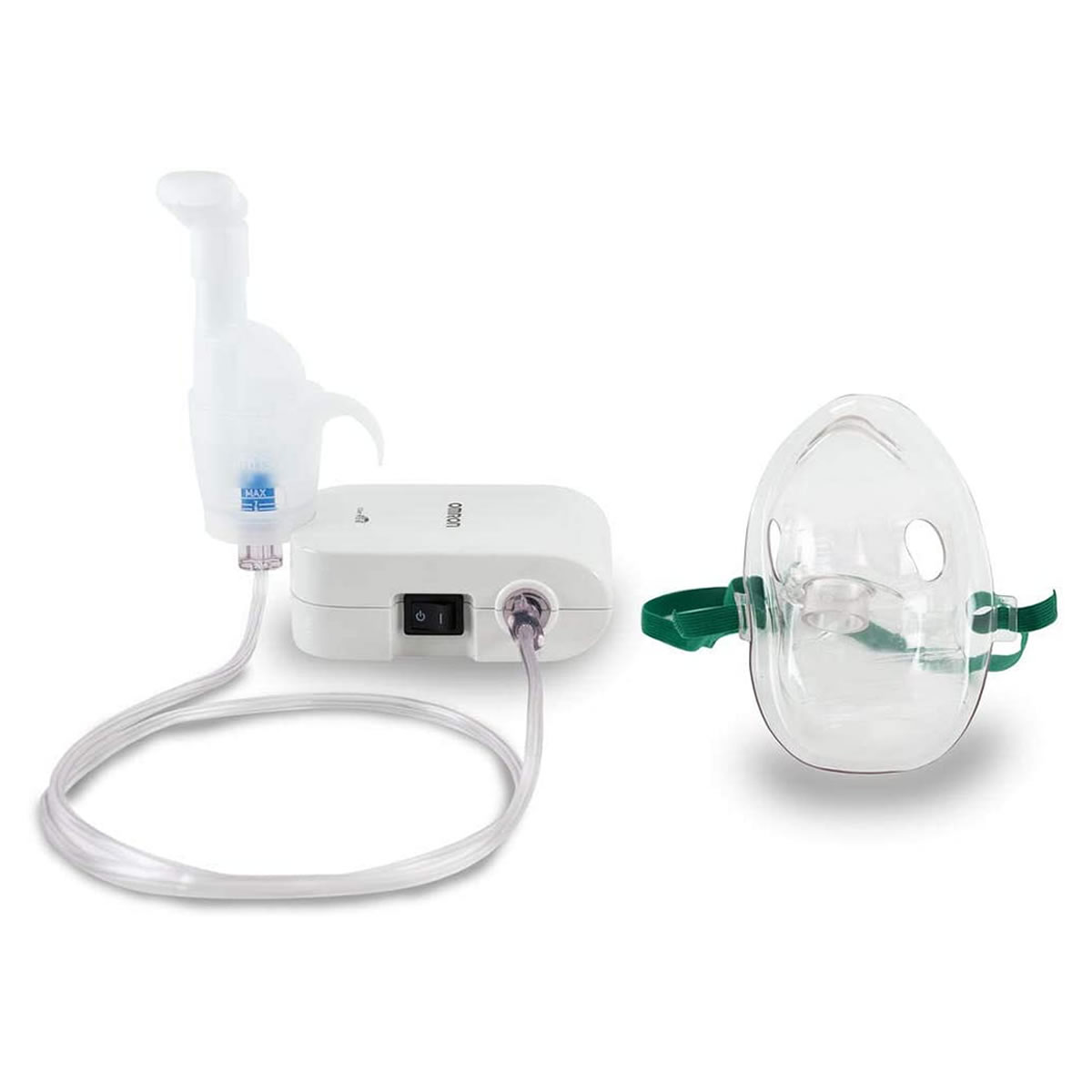 Nebulizador de Compresor Niños y Adultos Omron NE- C803 CST - Blanco