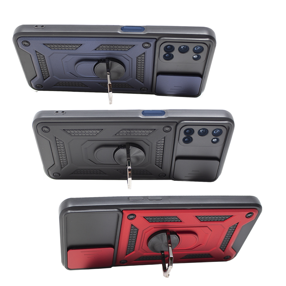 Funda Slider Para Oppo A72 / A52 / A92 Incluye Cristal 5D State22