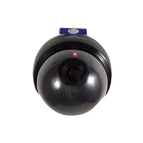 Camara Vigilancia Luz Led Simulada Dummy Msd-2006 Luz Interm