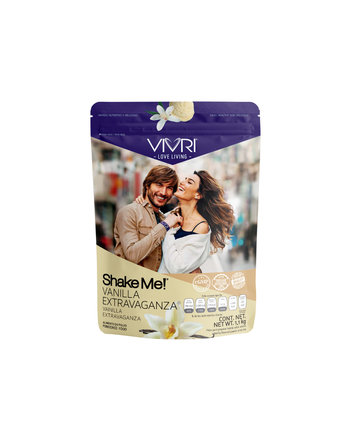 VIVRI Shake Me sabor Vainilla