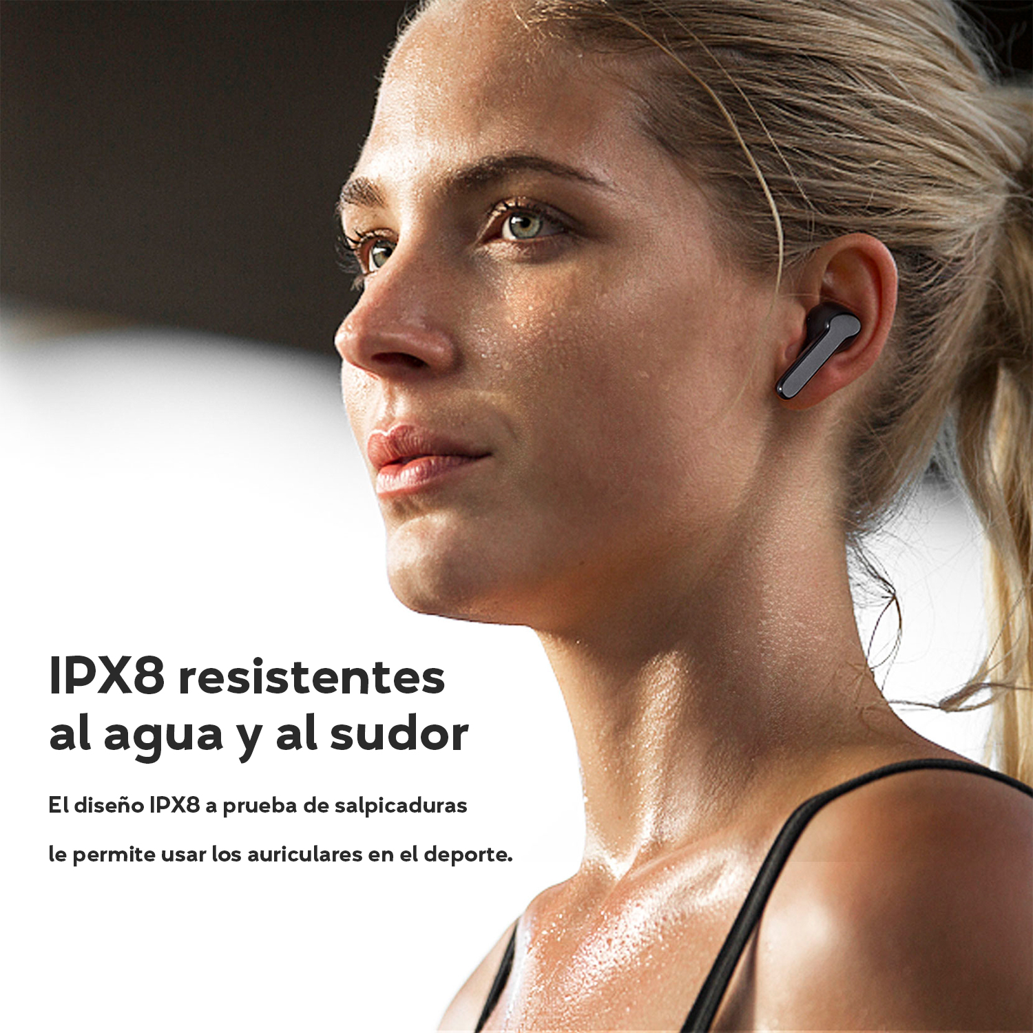 Audifonos Bluetooth 5.0 inalambricos Negro MPOW Mbits TWS