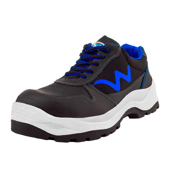 Zapato de Seguridad WSM, Ergonómico y muy ligero tipo tenis. Con casquillo de Policarbonato. Bota Industrial y multifuncional. 2939-MT