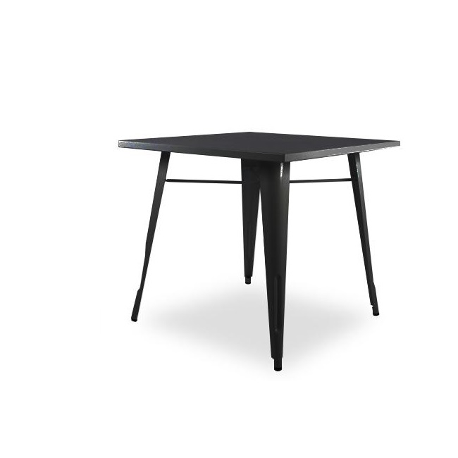 MESA TIPO TOLIX METALICA CUADRADA COMEDOR INDUSTRIAL