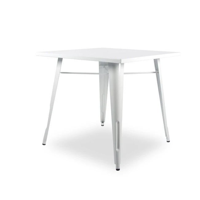 MESA TIPO TOLIX METALICA CUADRADA COMEDOR INDUSTRIAL