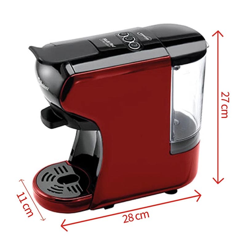 Cafetera Multi Pod de cápsulas Koblenz- Nespresso y Dolce Gusto WD-390S K2G