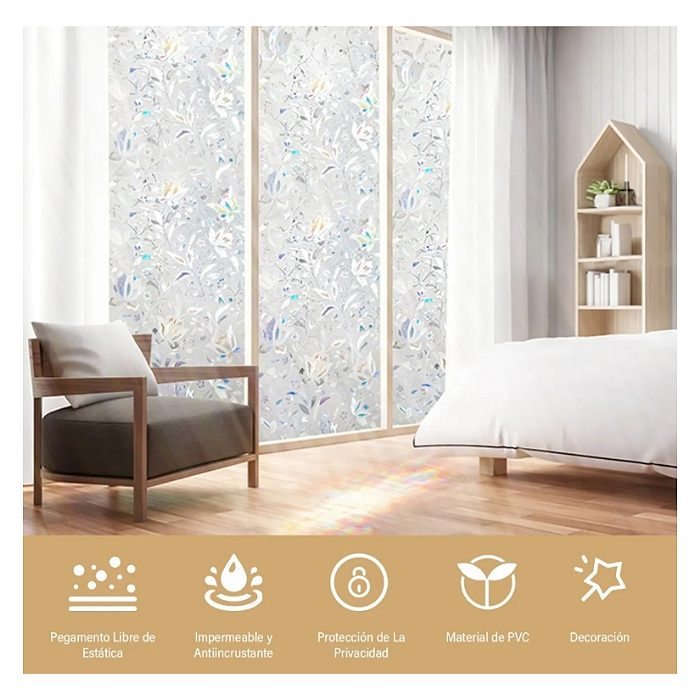 Film Privacidad De Vidrio Vinilo Decorativos 3d Cocina