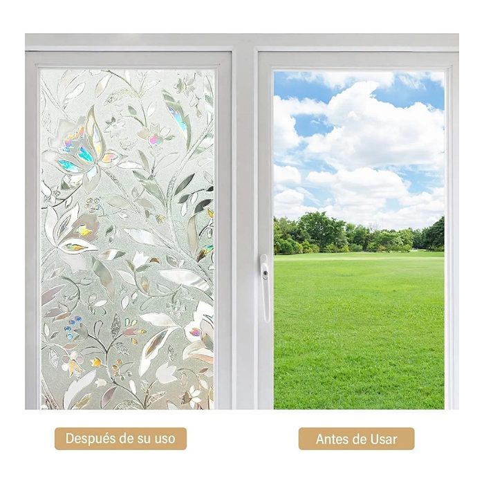 Film Privacidad De Vidrio Vinilo Decorativos 3d Cocina