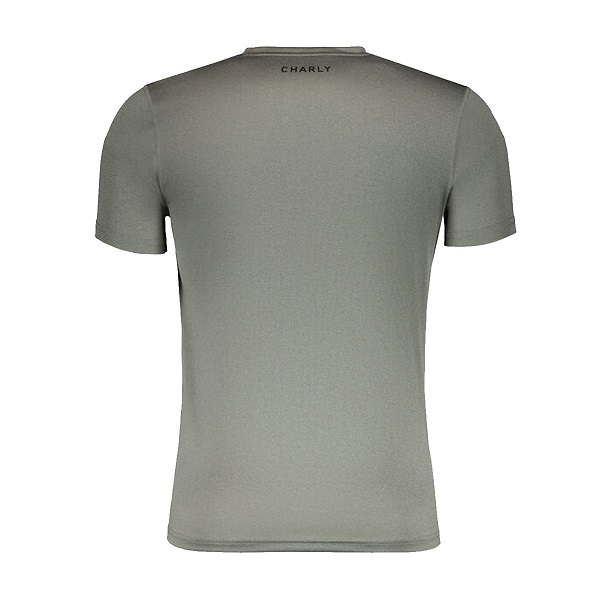 PLAYERA CABALLERO CHARLY GRIS JASPE 