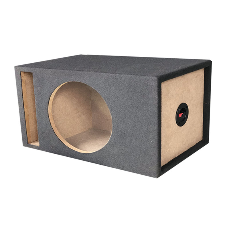 Cajon Subwoofer 10 Pulgadas Mdf Tapizado Port Laberinto