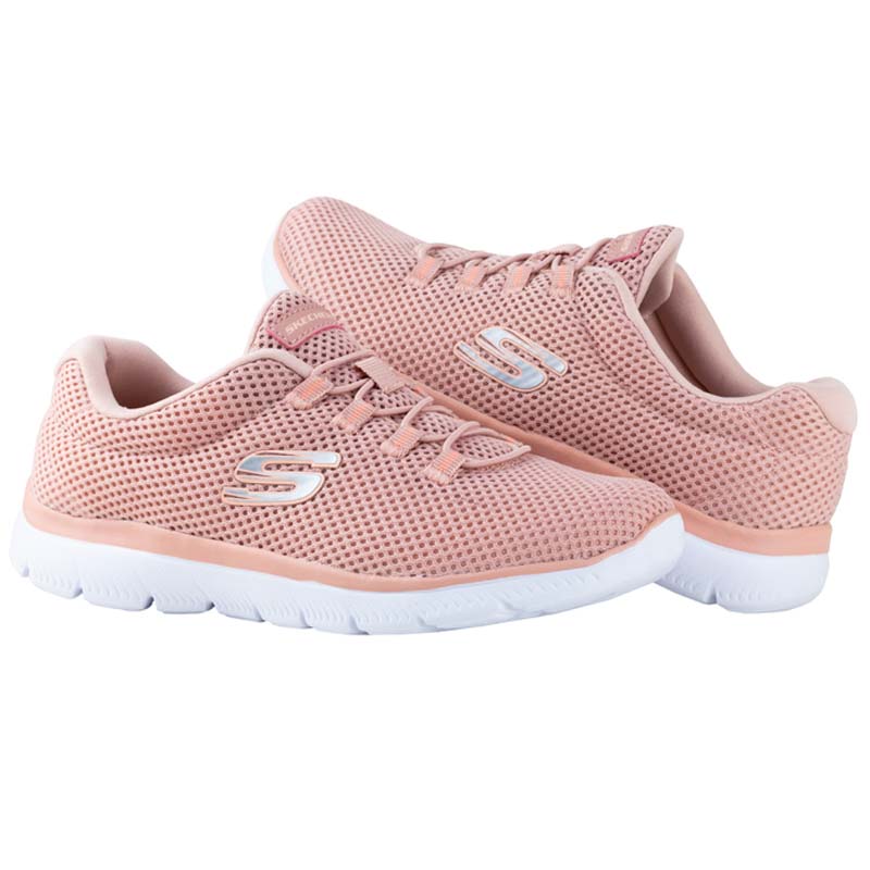 TENIS SKECHERS DE DAMA SPORT SUMMITS 12985 ROSA PLANTILLA MEMORY FOAM
