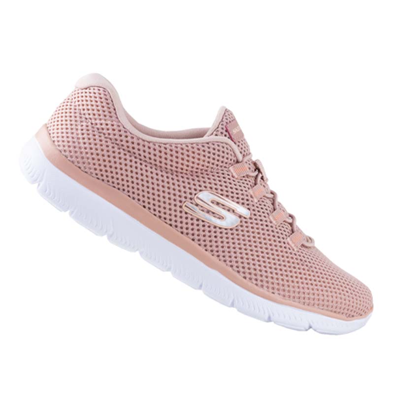 TENIS SKECHERS DE DAMA SPORT SUMMITS 12985 ROSA PLANTILLA MEMORY FOAM