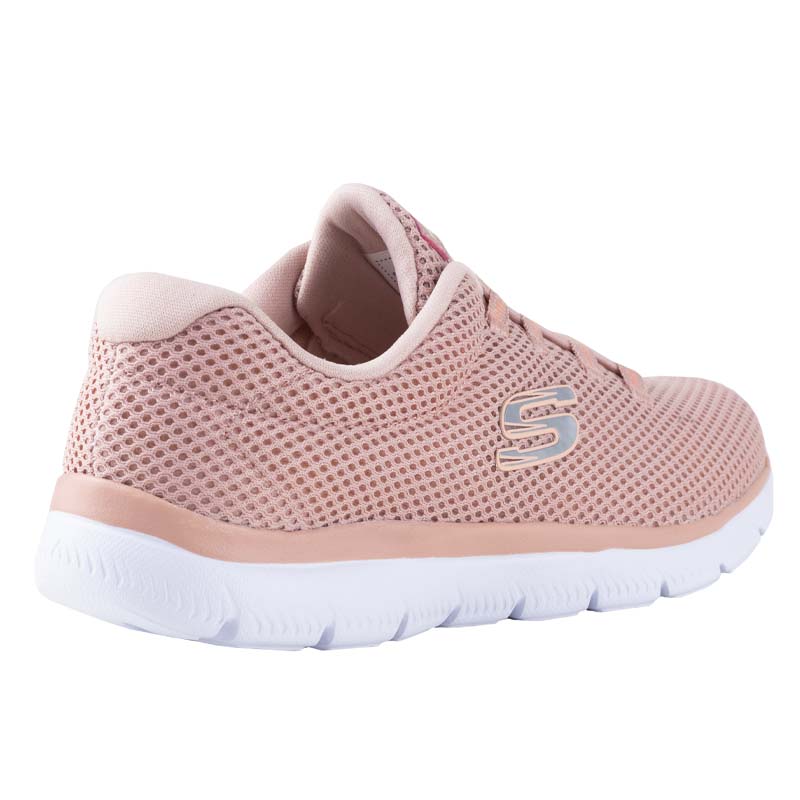 TENIS SKECHERS DE DAMA SPORT SUMMITS 12985 ROSA PLANTILLA MEMORY FOAM