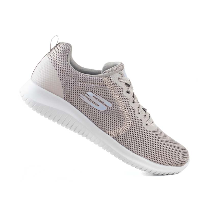 TENIS SKECHERS MEMORY FOAM ULTRA FLEX 12846 TAUPE OSCURO MEMORY FOAM
