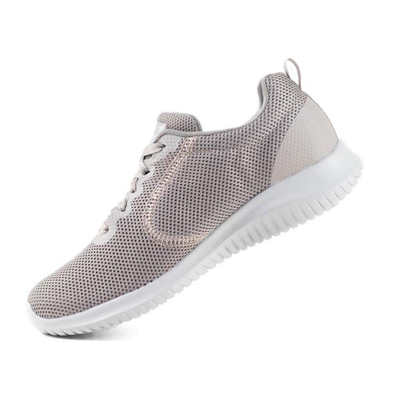 TENIS SKECHERS MEMORY FOAM ULTRA FLEX 12846 TAUPE OSCURO MEMORY FOAM