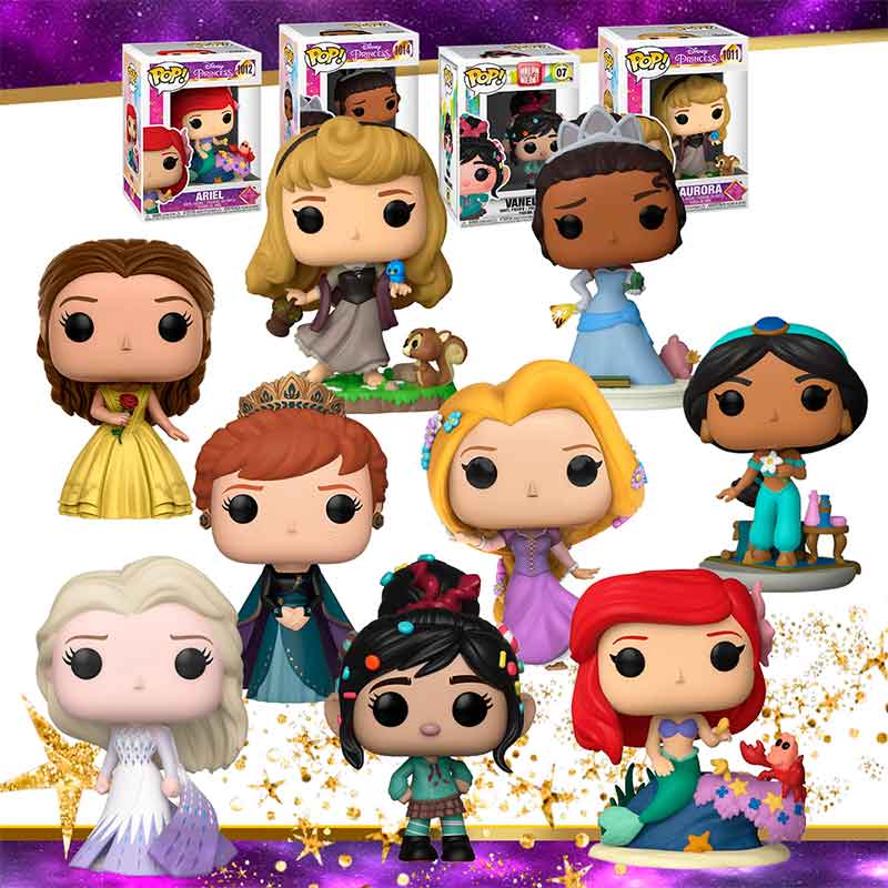 Funko Pop Princesas Disney Celebration Coleccion Premium