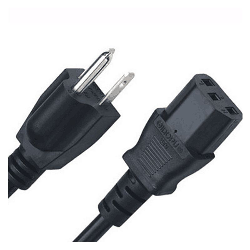 CABLE DE CORRIENTE TRIFASICO PARA MONITOR O PC 1.2 METROS