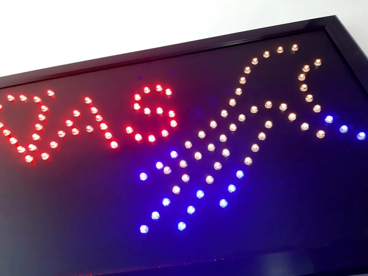 Anuncio Letrero Luminoso Para Negocio Uñas Led 246-428