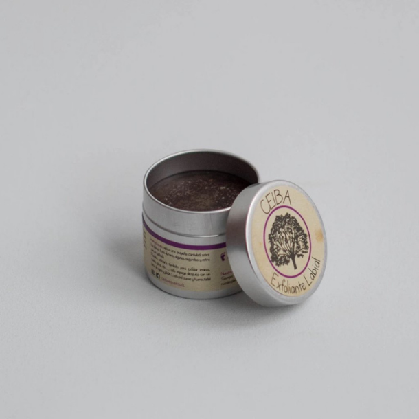Exfoliante labial de café y nuez Ceiba