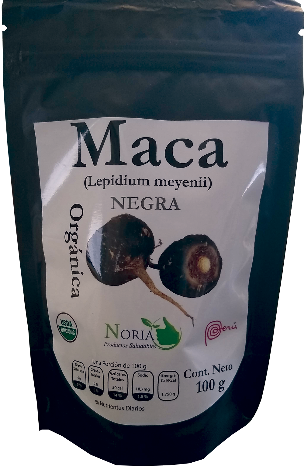 MACA NEGRA POLVO 100 g