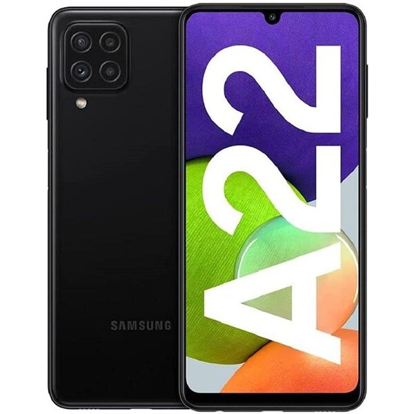 Smartphone Samsung Galaxy A22 RAM 4GB, 64gb Negro 