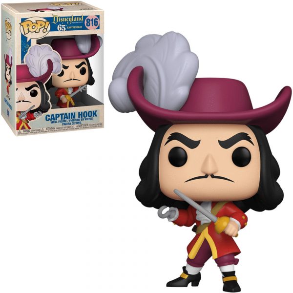 Funko Pop Figura Disneyland Captain Hook 816