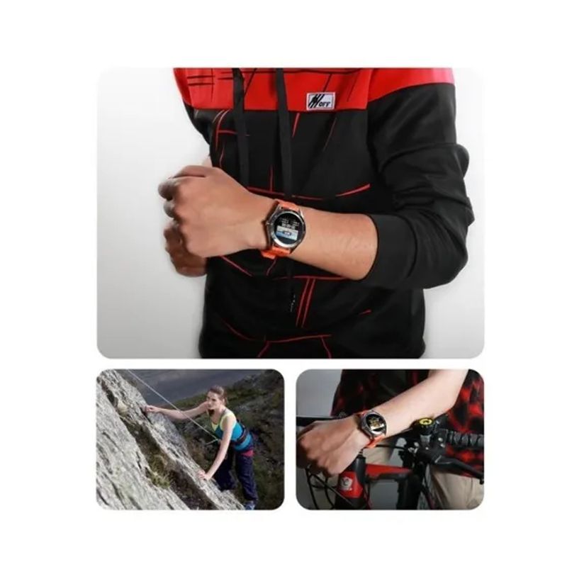 SMARTWATCH RELOJ INTELIGENTE Y10 RITMO CARDIACO, COLOR NARANJA