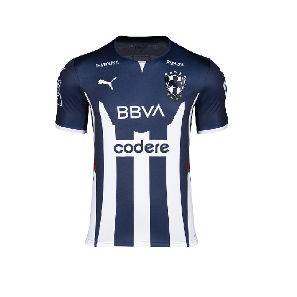 Jersey Puma Caballero Monterrey Local Temp. 21/22 Azul/Blanco