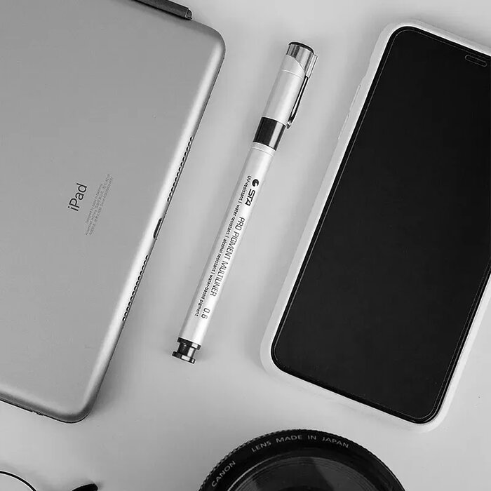 9 Estilógrafos Estilografos Recargables Recargable con diferentes tipos de punta grosor cada uno STA Anime Bocetos Manga Arquitectura