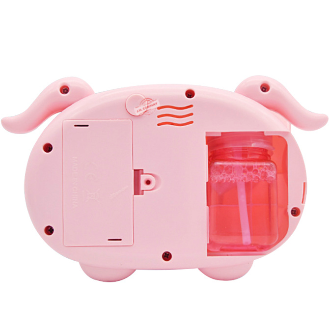 Maquina De Burbujas Automatica Cerdito Forma De Camara X-015