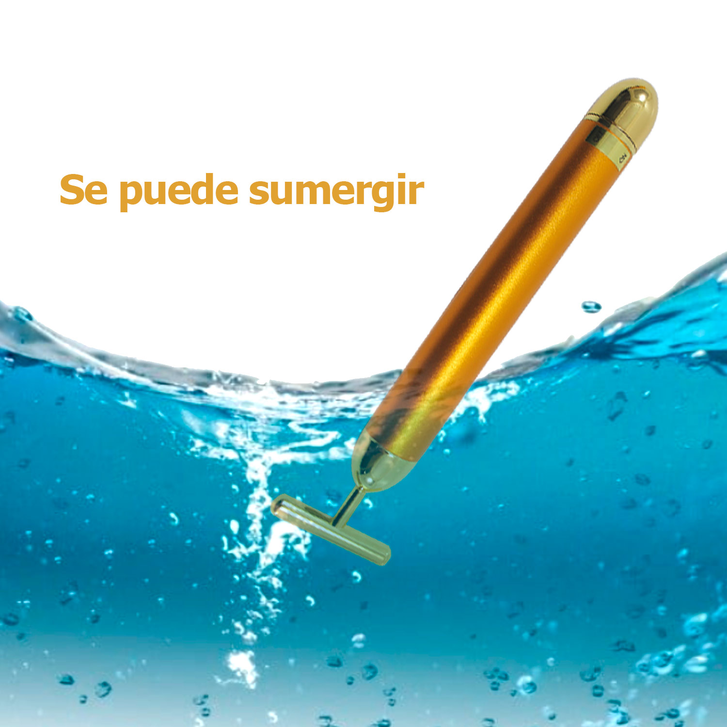 Masajeador Facial Eléctrico Antiarrugas Rejuvenecedor 24k