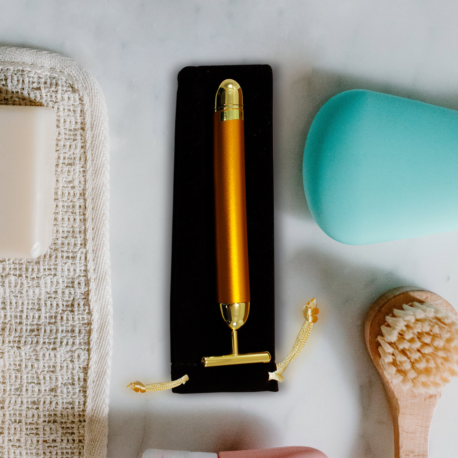 Masajeador facial electrico 24k on sale