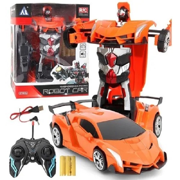 Carro Control Remoto Transformers Lamborghini 1:18 Juguetes